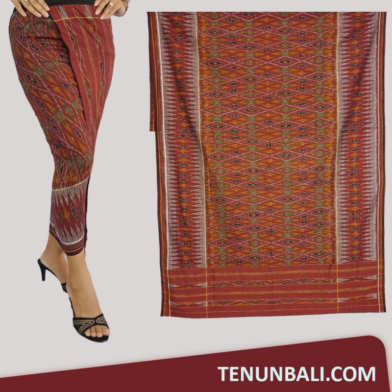 Endek Cepuk Dengan Motif Rang Rang