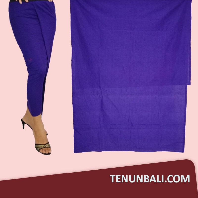 Kain Tenun Ikat Bali Motif Polos