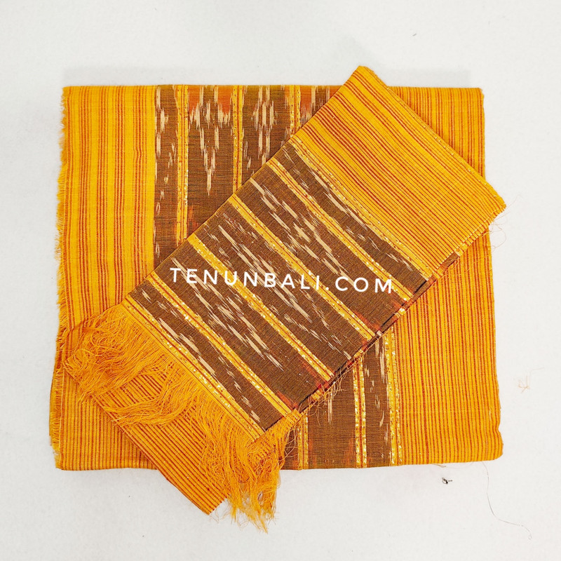 detail motif banyumas warna kuning