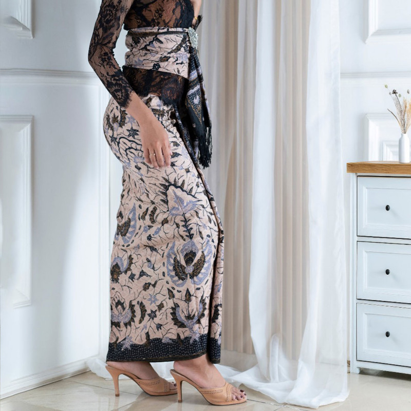 dobby tulis mix print milo kombi