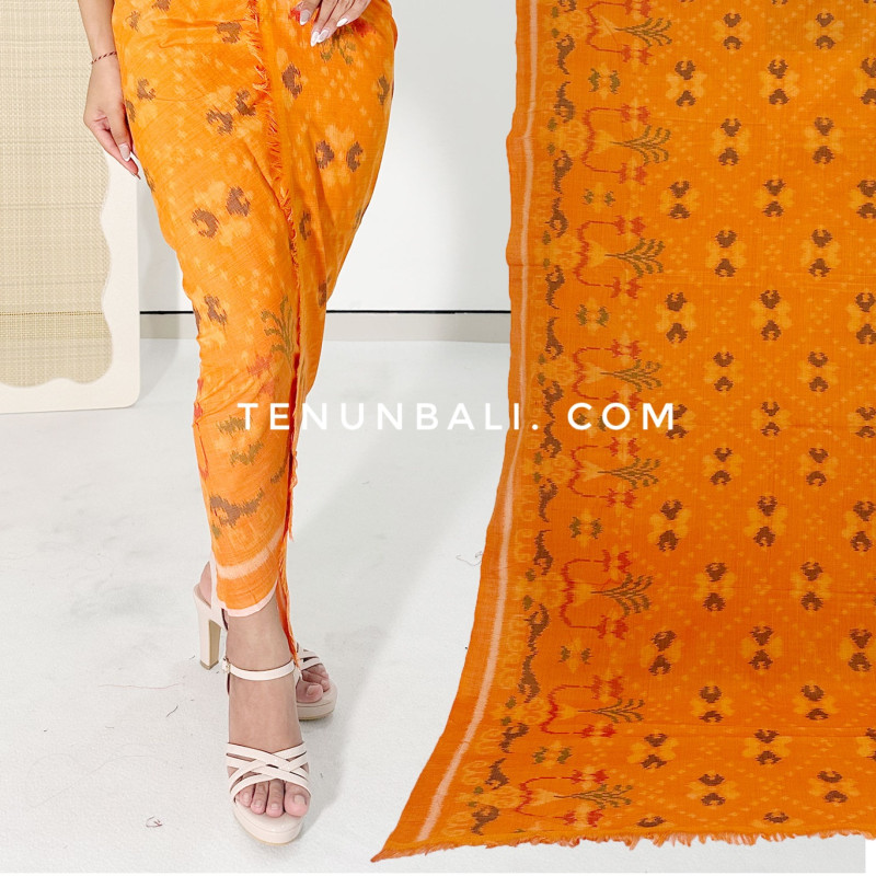 endek mastuli orange tenunbali