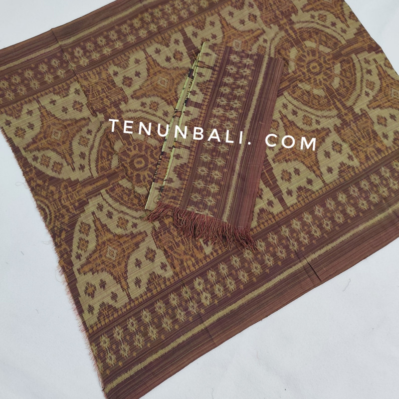 endekbebali motif lobeng tenunbali